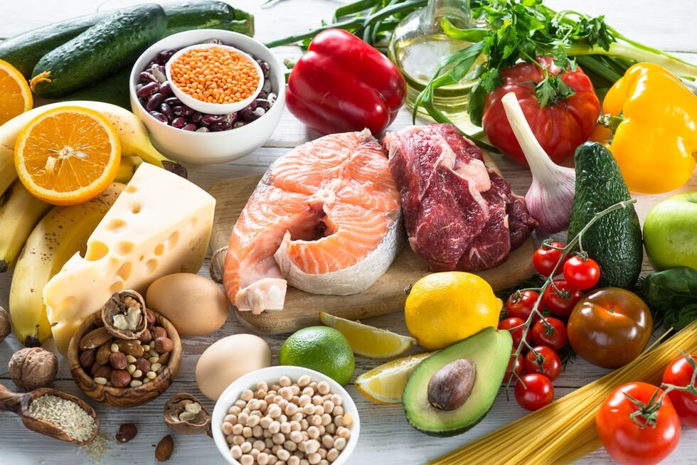 Gesunde Ernährung für Osteochondose